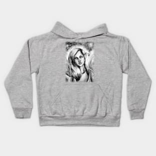 Faerie Portrait Kids Hoodie